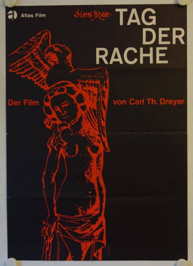 Tag der Rache originales deutsches Filmplakat